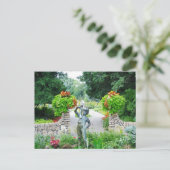 Junge mit der Boot-Postkarte Postkarte (Stehend Vorderseite)
