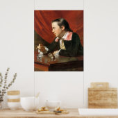 Junge mit Eichhörnchen von John Singleton Copley Poster (Küche)