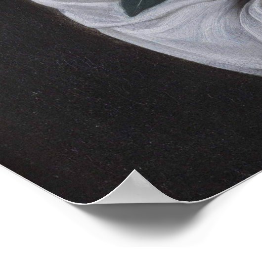 Junge mit einem Obstkorb Poster (Ecke)