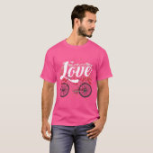 Junge mit Fahrradliebe T-Shirt (Vorne ganz)