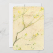 Junge mit Gießkanne-Einladung Einladung (Rückseite)