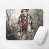 Junge mit Kaninchen Mousepad (Mit Mouse)