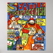 Junge mit Krabbe Poster (Vorne)