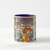 Junge mit Krabbe Tasse (Zentrum)