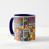 Junge mit Krabbe Tasse (Vorderseite Links)