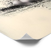 Junge mit Paper Flugzeug - Street Art Graffiti Pos Poster (Ecke)