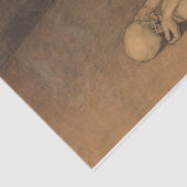 Junge mit Schädel (von Magnus Enckell) Seidenpapier (Ausschnitt)