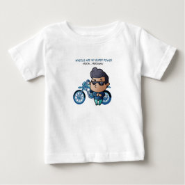 Junge mit Sonnenbrille & Motorrad-T - Shirt