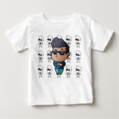 Junge mit Sonnenbrille T - Shirt (Vorderseite)