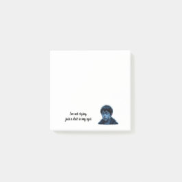 Junge mit Tränen Post-it Post-it Klebezettel