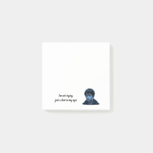 Junge mit Tränen Post-it Post-it Klebezettel (Vorderseite)