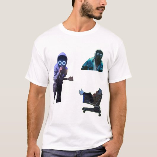 Junge mit uke ukele T-Shirt (Vorderseite)