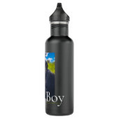 Junge, Mitglied der Familie von Bobby Edelstahlflasche (Rechts)