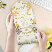 Junge Mommy to Bebe Niedlich Watercolor Boho Babyd