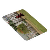 Junge Mönche und Gebetsfahnen Magnet (Rechte Seite)