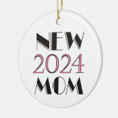 junge Mutter 2024 Keramik Ornament (Links)