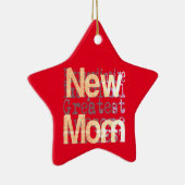 Junge Mutter Außergewöhnliche Keramik Ornament (Rechts)