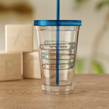 Junge Mutter Baby Boy Diaper Button Acrylic Tumble