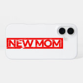 Junge Mutter Briefmarke iPhone 16 Hülle (Rückseite (Horizontal))
