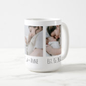 Junge Mutter| Erste Mama| Drei Fotos Kaffeetasse (VorderseiteRechts)