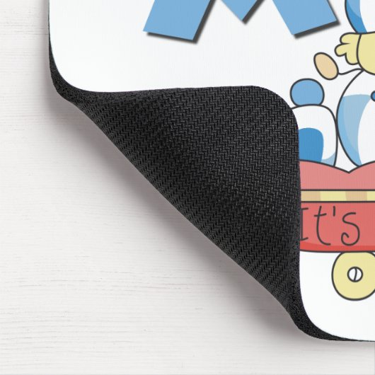 Junge Mutter Es ist ein Boy Tshirts und Geschenke Mousepad (Ecke)