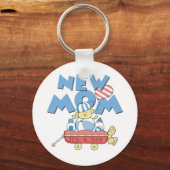 Junge Mutter Es ist ein Boy Tshirts und Geschenke Schlüsselanhänger (Vorderseite)