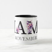 Junge Mutter Floral Mama Text 2 Tasse (Zentrum)
