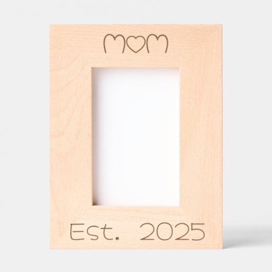 Junge Mutter Geätzte Rahmen (Vorderseite)