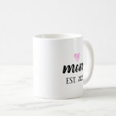 Junge Mutter Geschenk Mama Kinderdusche Geschenk P Kaffeetasse (VorderseiteRechts)