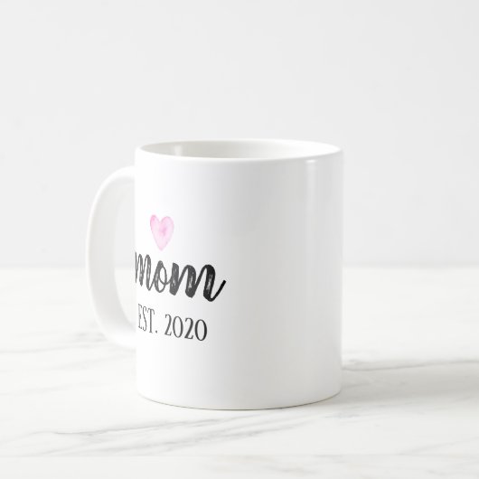 Junge Mutter Geschenk Mama Kinderdusche Geschenk P Kaffeetasse (Vorderseite Links)