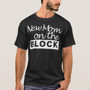 Junge Mutter Geschenke Junge Mutter auf dem Blo T-Shirt