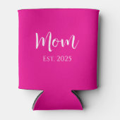 Junge Mutter Heiß rosa Muttertag Dosenkühler (Vorderseite)
