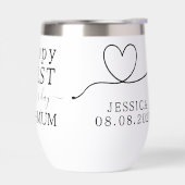 Junge Mutter Liebe Herzstück Muttertagsgeschenk (Links)