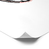 Junge Mutter mit Baby, Stroller, Spaß, Funny Poster (Ecke)