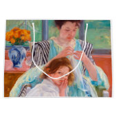 Junge Mutter Nähen, Mary Cassatt Große Geschenktüte (Vorderseite)