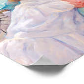 Junge Mutter Nähen, Mary Cassatt Poster (Ecke)