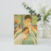 Junge Mutter Nähen von Mary Cassatt, Vintag Art (Stehend Vorderseite)
