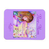 Junge Mutter Premium Flexi-Magnet Magnet (Horizontal)