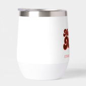 Junge Mutter, Retrosa Blume Jahr für Jahr (Rechts)