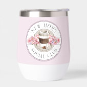 Junge Mutter Spaß, Kaffee ist unser einziger hoffe (Links)