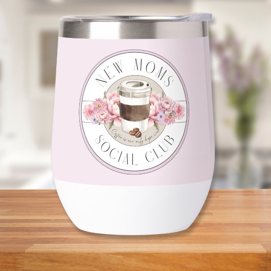Junge Mutter Spaß, Kaffee ist unser einziger hoffe