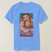 Junge Mutter T-Shirt (Design vorne)