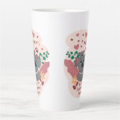 Junge Mutter Überlebenssaft Niedlich Koala Latte T Milchtasse (Vorderseite)