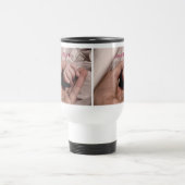 Junge Mutter und Baby - Lebensfreude Reisebecher (Mittel)