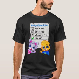 Junge Mutter-Vater und Sibling der Liste ändern Fü T-Shirt