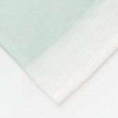 Junge Niedliche grüne Triceratops Dinosaur und Nam Fleecedecke (Ecke)