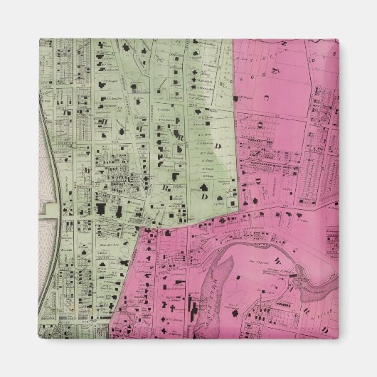 Junge, NY Atlas Magnet (Vorne)