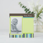 Junge oder Girl Strip Einladung (Stehend Vorderseite)