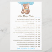 Junge oder Mädchen Alte Ehefrauen Babydusche mit A (Vorderseite)