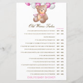 Junge oder Mädchen Alte Ehefrauen Babydusche mit A (Vorderseite)